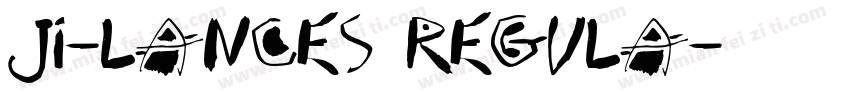 JI-Lances Regula字体转换